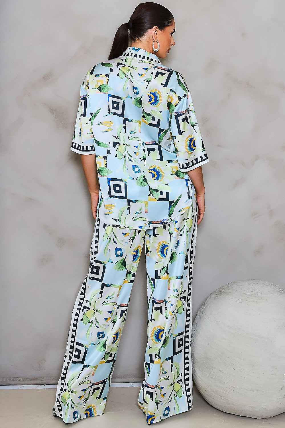 Bella Blue Matching Pant Set