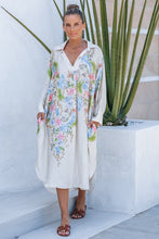 Load image into Gallery viewer, Silk Floral Shirt Dress
