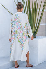 Load image into Gallery viewer, Silk Floral Shirt Dress
