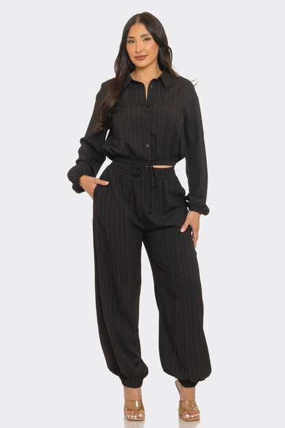 Brayden Black Matching Set