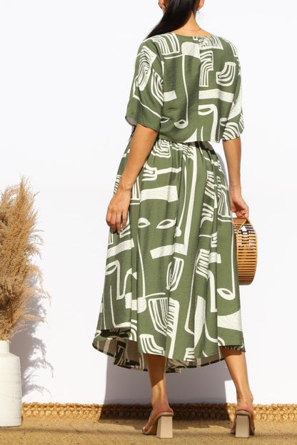 Millie Olive Matching Set