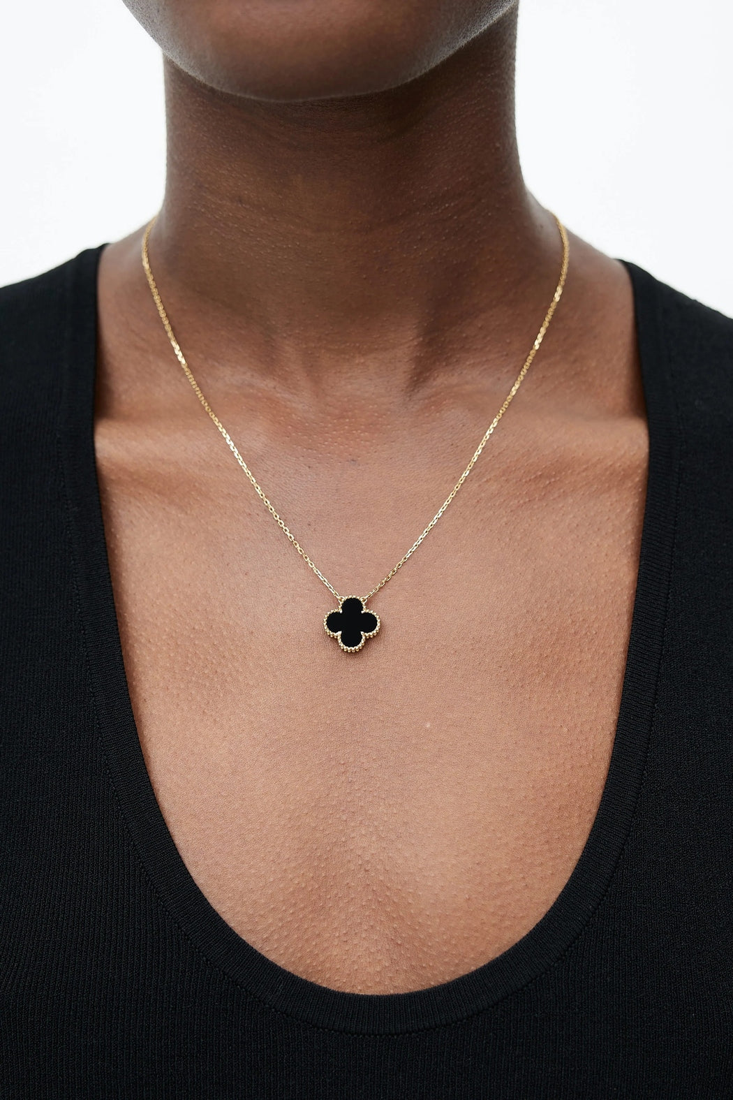 Black Clover Necklace
