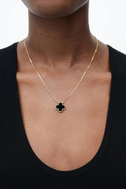 Black Clover Necklace