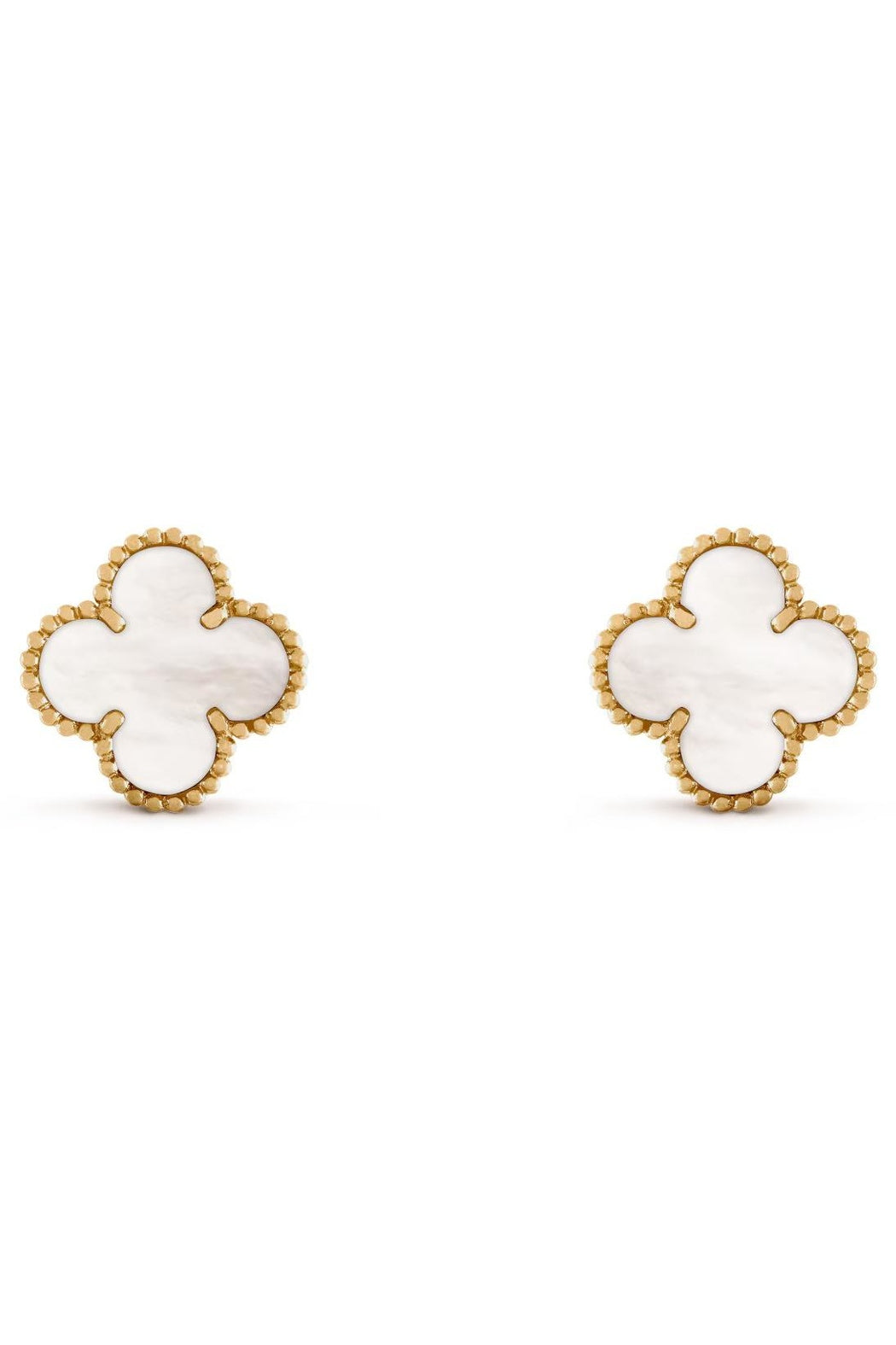 White Clover Earrings