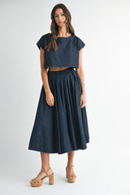 Load image into Gallery viewer, Idella Denim Matching Set
