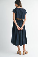 Load image into Gallery viewer, Idella Denim Matching Set
