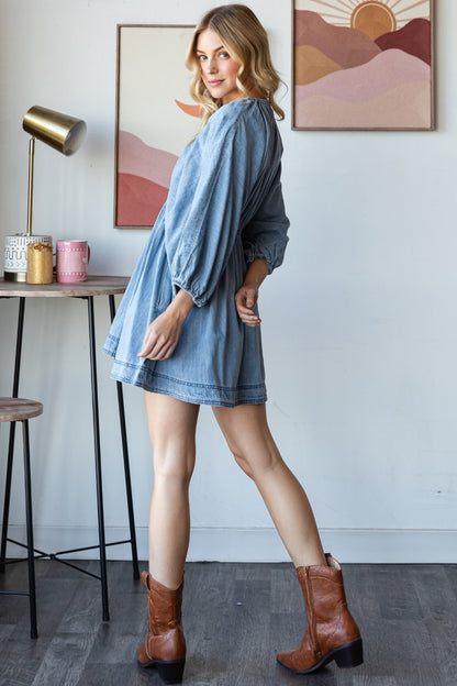 Mischa Blue Denim Dress