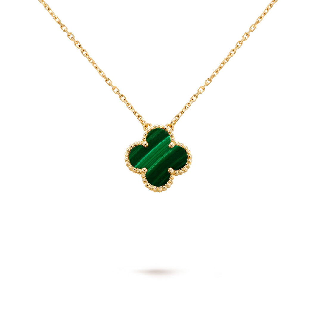 Green Clover Necklace