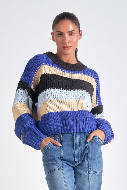 Elan Blue Sweater