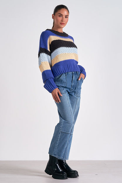 Elan Blue Sweater