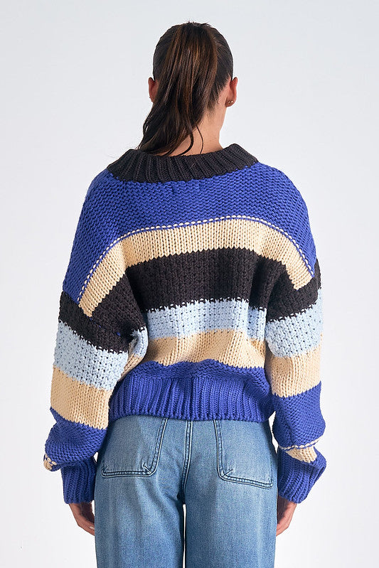 Elan Blue Sweater