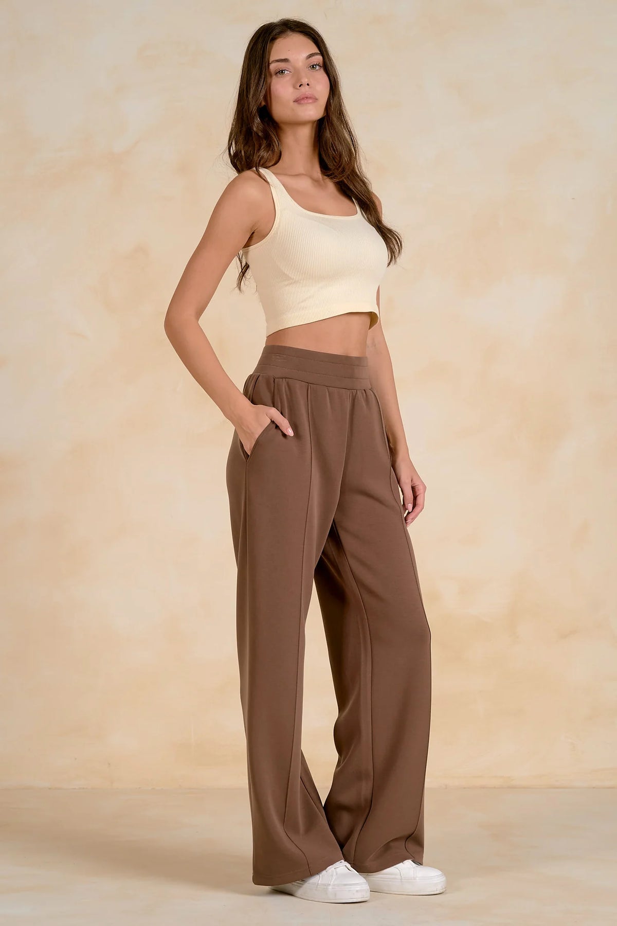Samara Brown Jogger Set