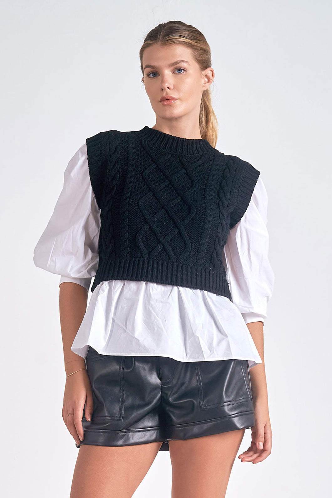 Kaia Sweater Vest Top