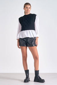 Kaia Sweater Vest Top