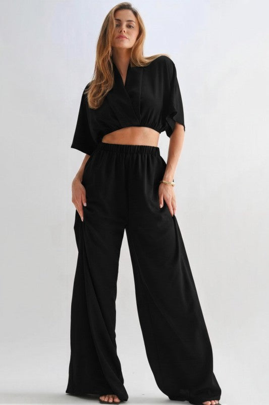 Camille Black Matching Set