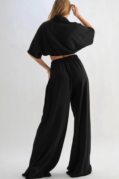Camille Black Matching Set