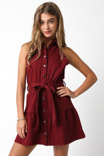 Load image into Gallery viewer, Miah Burgundy Dress
