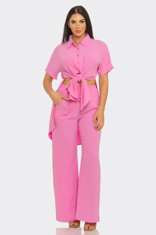 Pink Matching Set