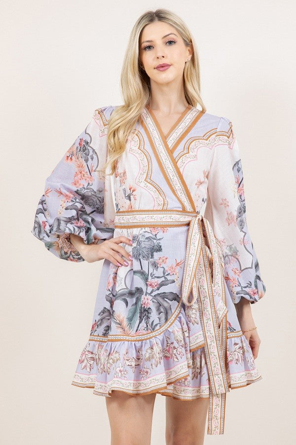 Andrea Printed Dress