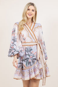 Andrea Printed Dress