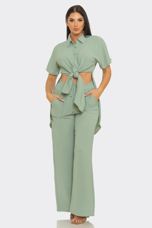 Sage Green Matching Set
