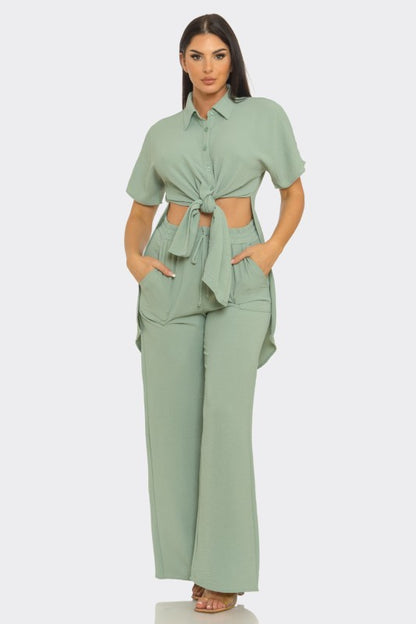 Sage Green Matching Set