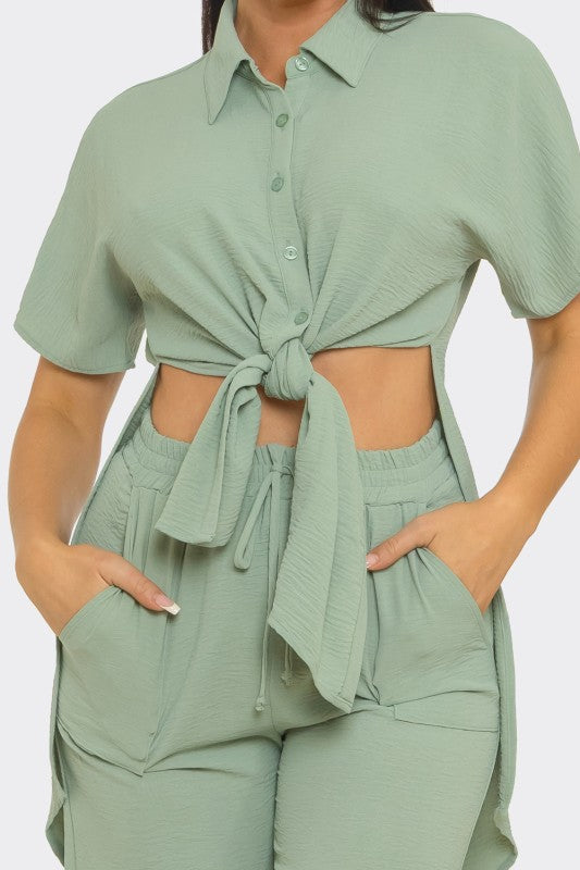 Sage Green Matching Set