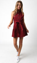 Load image into Gallery viewer, Miah Burgundy Dress
