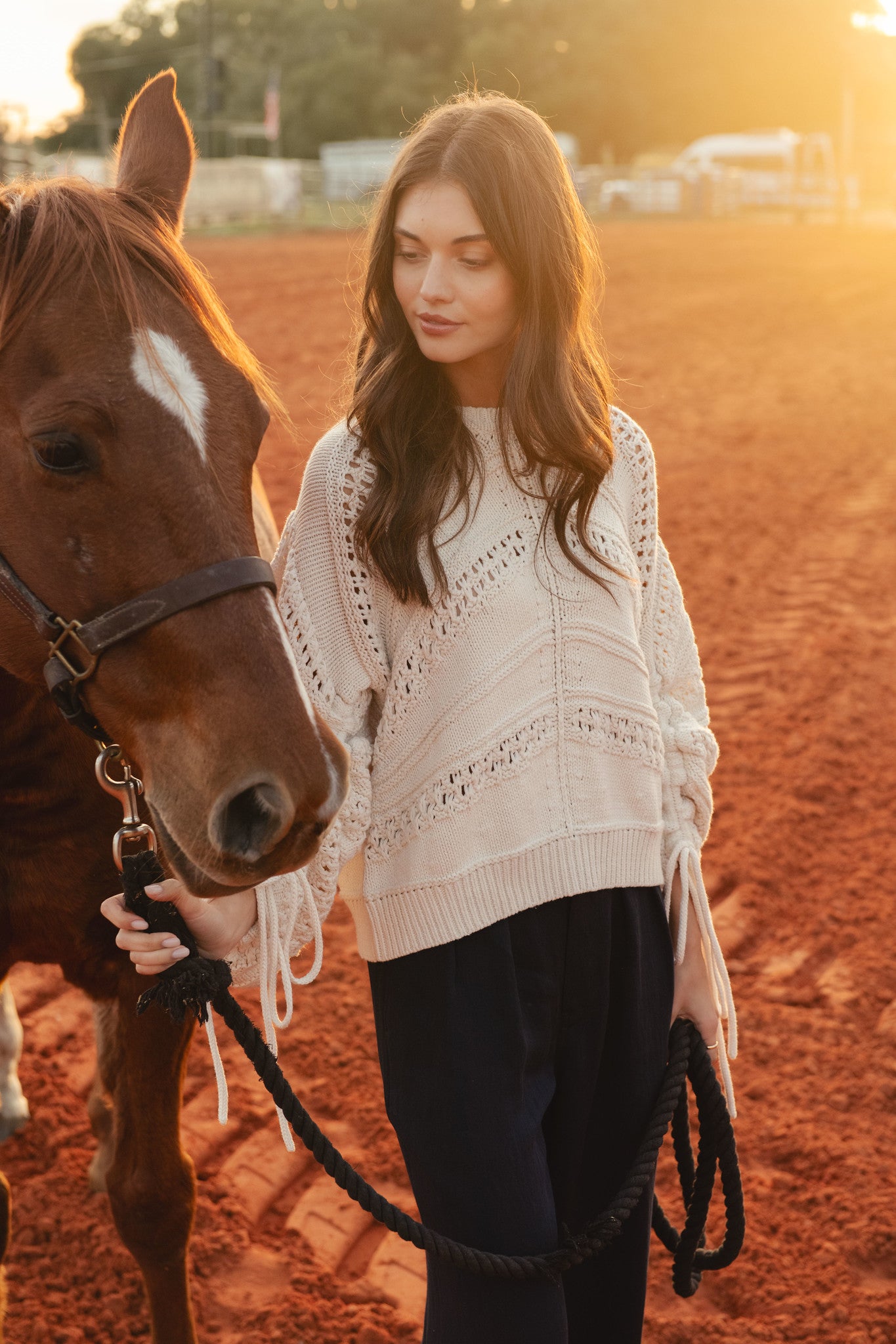 Poppy Off White Sweater