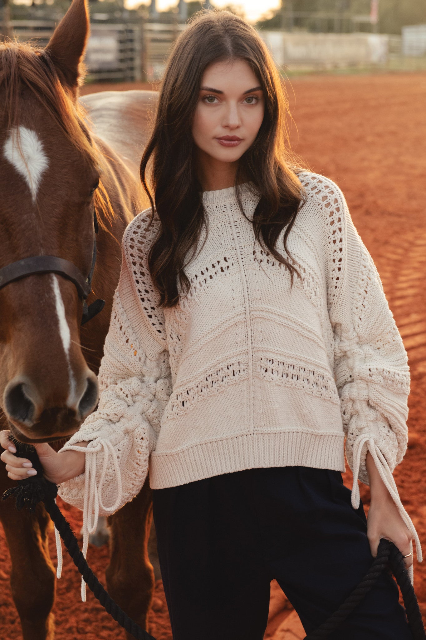 Poppy Off White Sweater