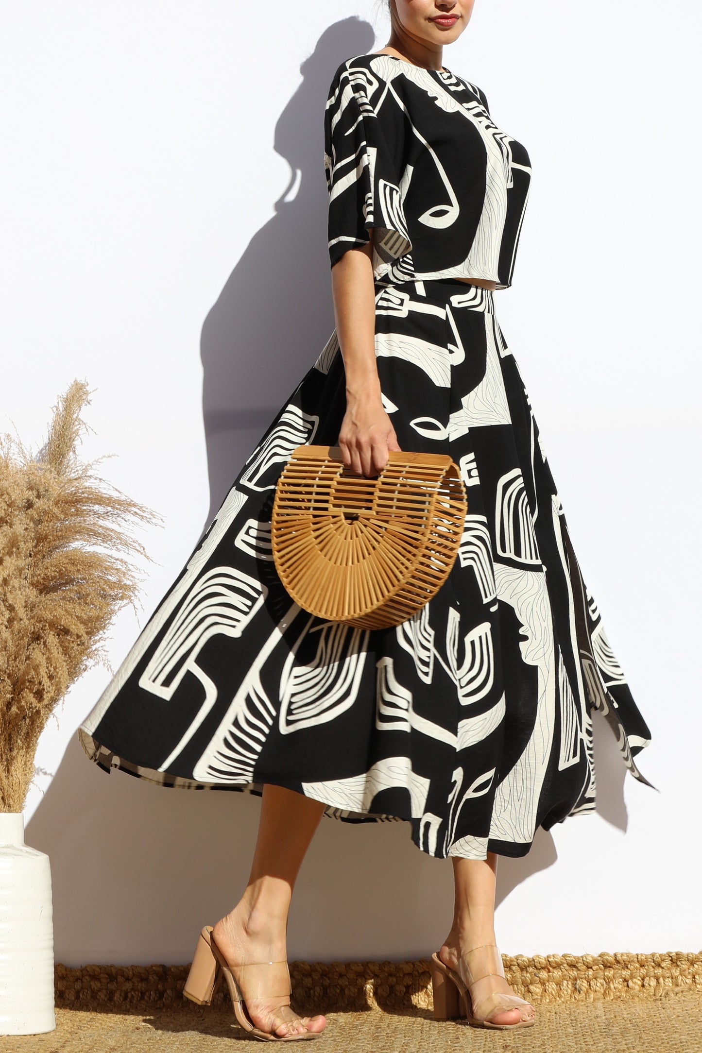 Elize Matching Skirt Set