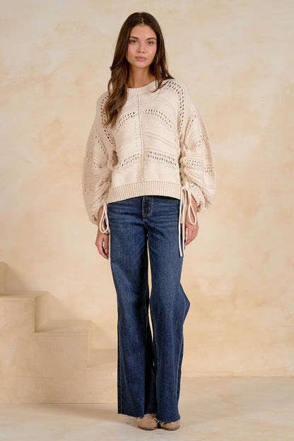 Poppy Off White Sweater