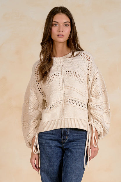 Poppy Off White Sweater