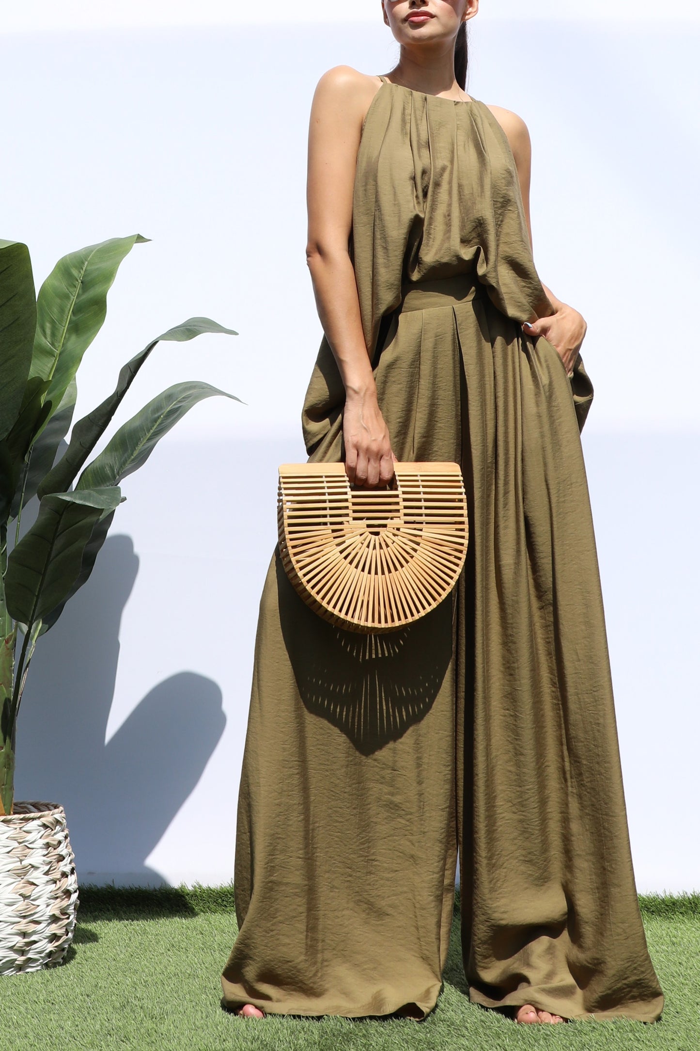 Olive Green Matching Set