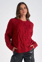 Load image into Gallery viewer, Callie Cable Sweater
