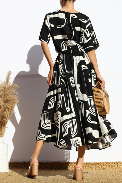 Elize Matching Skirt Set