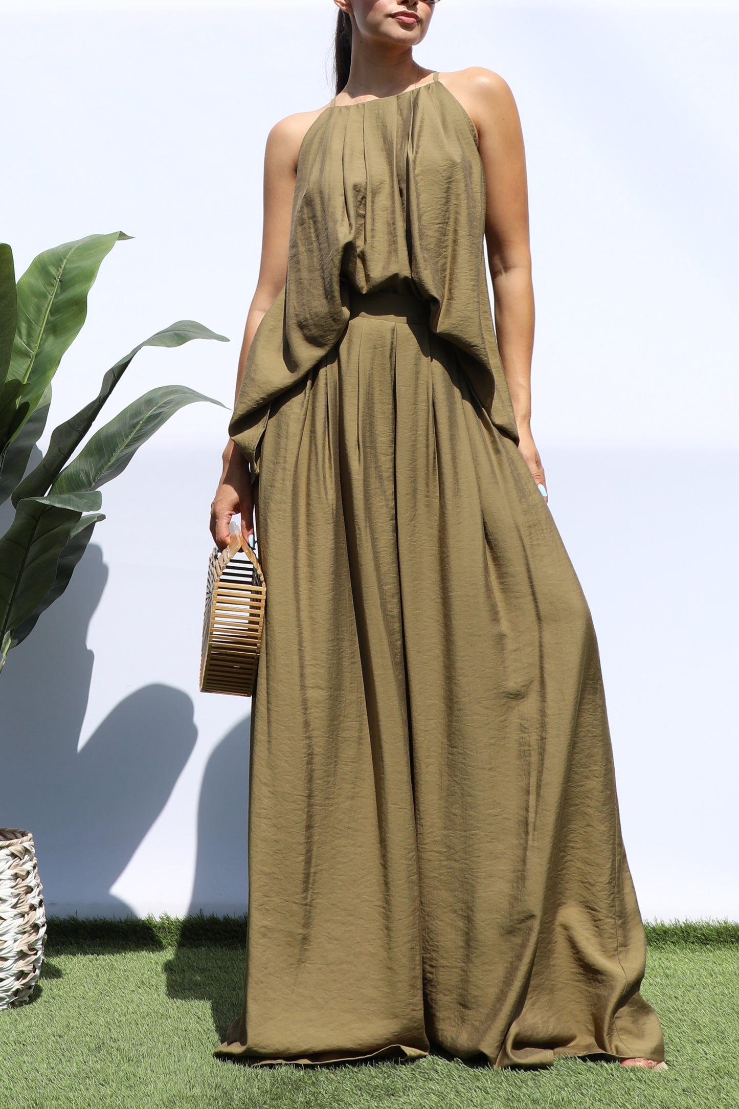 Olive Green Matching Set