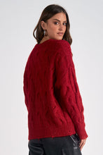 Load image into Gallery viewer, Callie Cable Sweater
