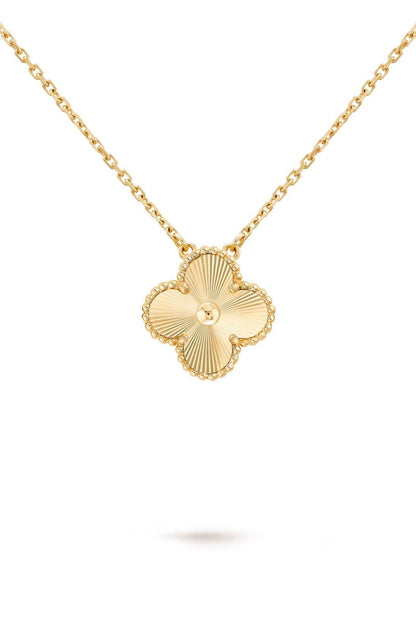 Gold Clover Leaf Necklace