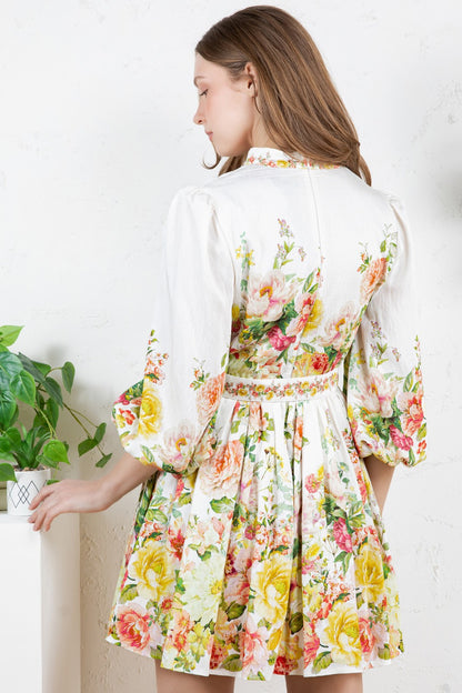 Alia Floral Dress