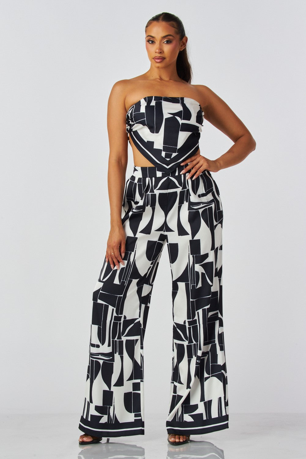 Hailey Printed Matching Set
