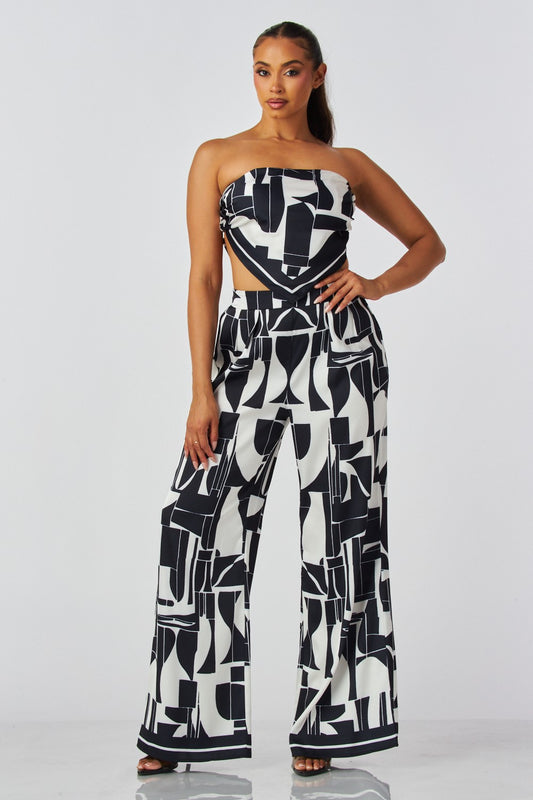 Hailey Printed Matching Set