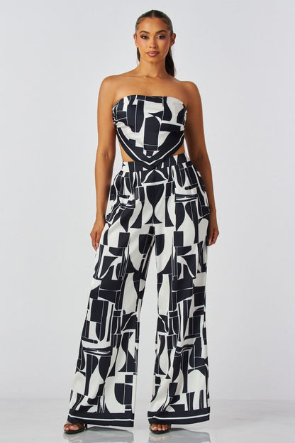 Hailey Printed Matching Set