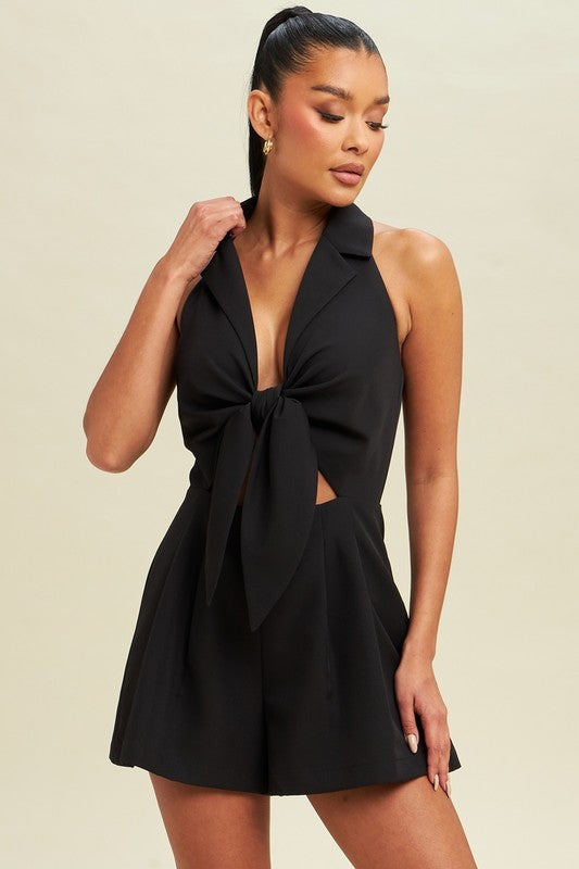 Emera Halter Romper