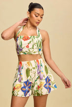 Load image into Gallery viewer, Violet Botanica Shorts Set
