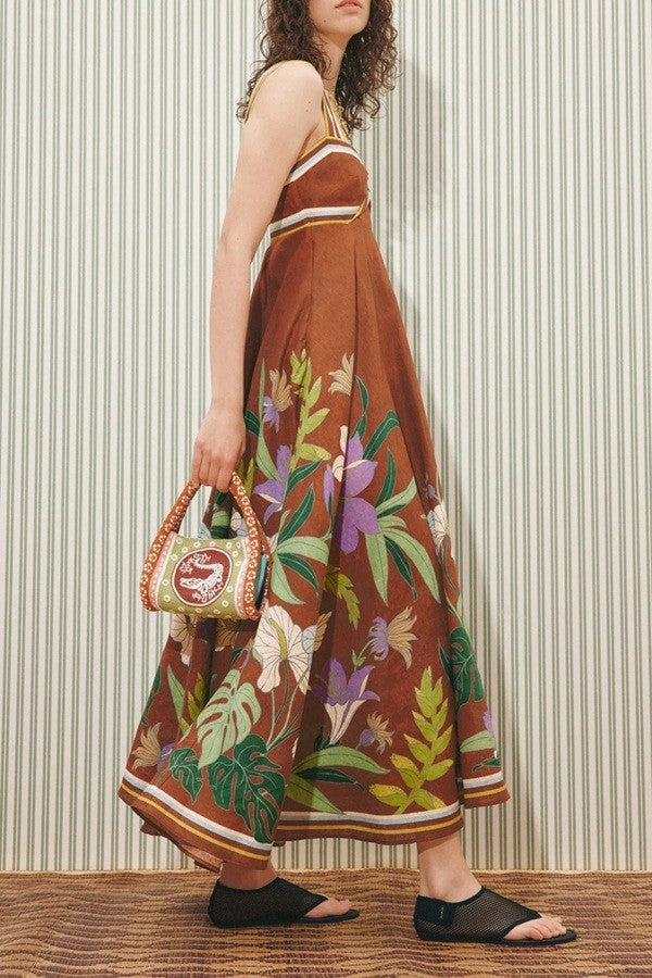 Nicolina Floral Maxi Dress