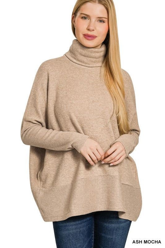 Warm Heart Sweater - Taupe