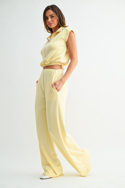 Yellow Jogger Set