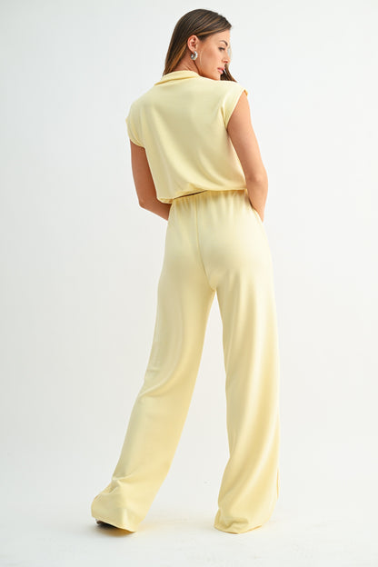 Yellow Jogger Set