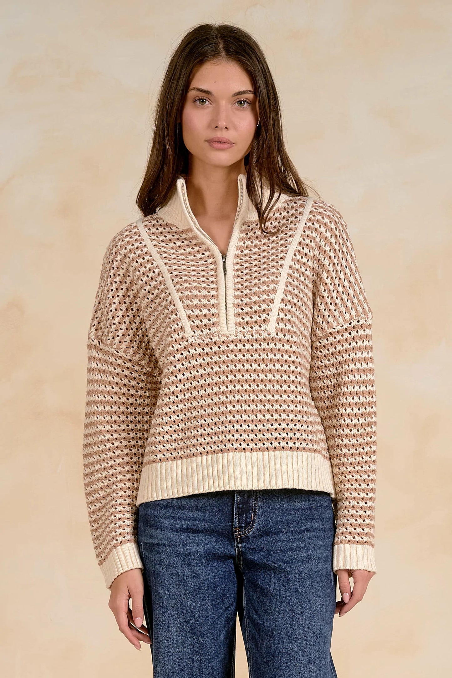 Gwen Beige Sweater